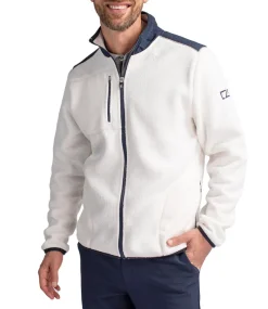 Cutter & Buck Cascade Eco Sherpa Mens Big & Tall Fleece Jacket-Cutter u0026 Buck Sale