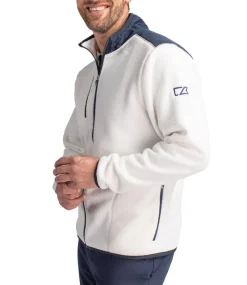 Cutter & Buck Cascade Eco Sherpa Mens Big & Tall Fleece Jacket-Cutter u0026 Buck Sale