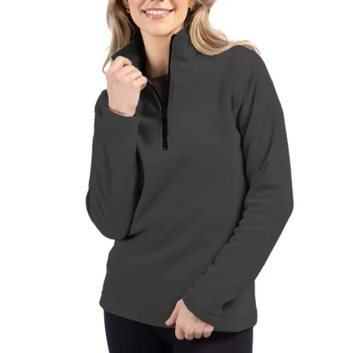 Cutter & Buck Clique Summit Performance Fleece Half Zip Women's Pullover Jacket-Cutter u0026 Buck Sale