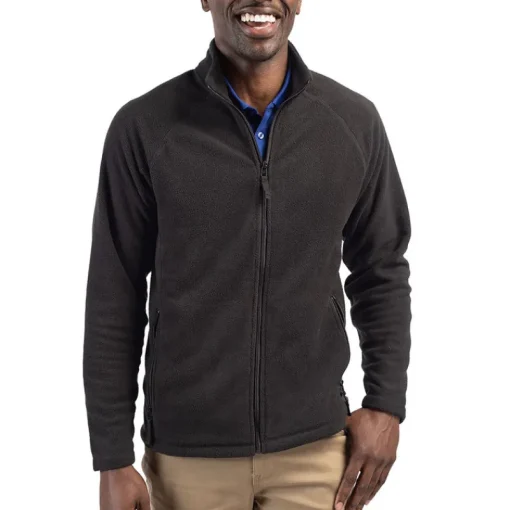 Cutter & Buck Clique Summit Performance Fleece Full Zip Men's Jacket-Cutter u0026 Buck New