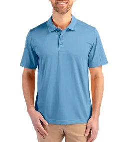 Cutter & Buck Prospect Eco Textured Stretch Recycled Men's Short Sleeve Polo-Cutter u0026 Buck Hot