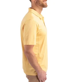 Cutter & Buck Prospect Eco Textured Stretch Recycled Men's Short Sleeve Polo-Cutter u0026 Buck Hot