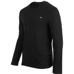 Men's Long Sleeve Jersey Crew with Chest Pocket-Eddie Bauer Sale