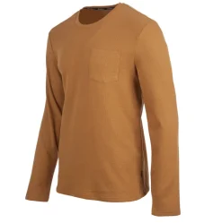 Men's Long Sleeve Waffle Pocket Crew-Eddie Bauer Best