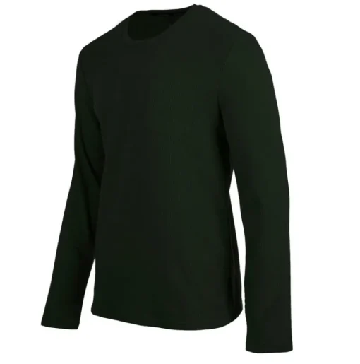 Men's Long Sleeve Waffle Pocket Crew-Eddie Bauer Best