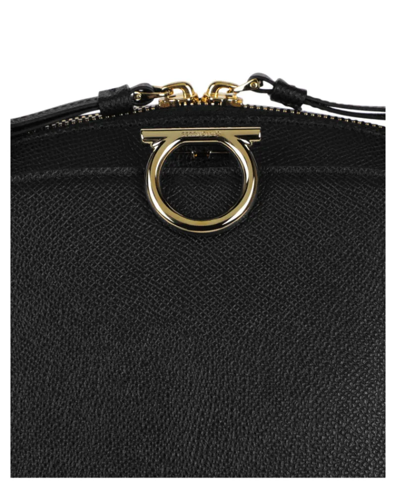 Gancini Medium Top Handle Bag-Ferragamo Fashion