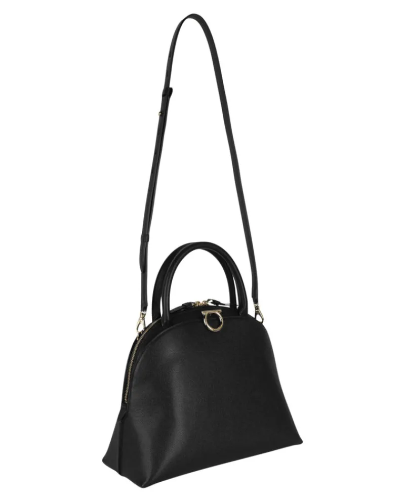 Gancini Medium Top Handle Bag-Ferragamo Fashion