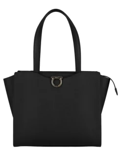 Gemini Leather Shoulder Bag-Ferragamo New