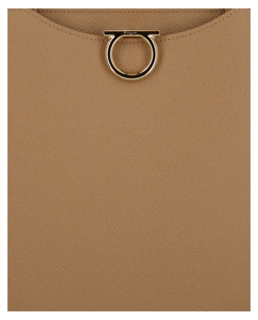 Gemini Leather Shoulder Bag-Ferragamo Fashion