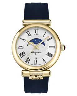 Ora Moonphase Strap Watch-Ferragamo Outlet