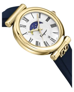 Ora Moonphase Strap Watch-Ferragamo Outlet