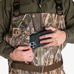 Omega Uninsulated Zip Waders | Mens - Realtree Max-7-Gator Waders New