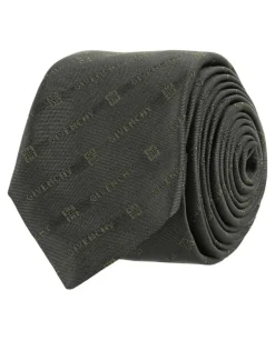 Diagonal Logo Silk Tie-Givenchy Sale