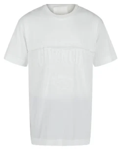 Givenchy Logo Embroidered T-Shirt-PROOZY Fashion