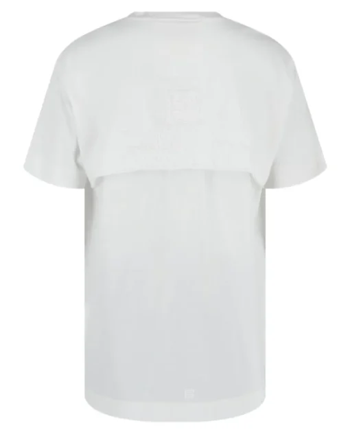 Givenchy Logo Embroidered T-Shirt-PROOZY Fashion