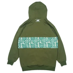 Removable Bear Fur Tall Pullover Hoodie-Grassroots California Sale