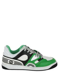 Basket Leather Low-Top Sneakers-Gucci Best