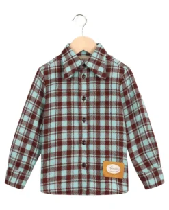 Check Patterned Wool Shirt-Gucci Online