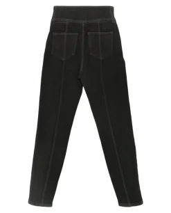 Coated Denim Pant With Studs-Gucci Best