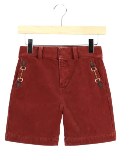 Horsebit Corduroy Shorts-Gucci Sale