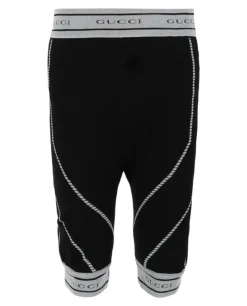 Jacquard Tubular Jersey Shorts-Gucci New