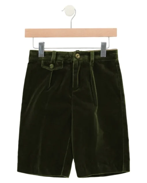 Pleated Velvet Shorts-Gucci Best