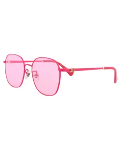 Round-Frame Metal Sunglasses - GG1142SA-30012734-006-Gucci Outlet