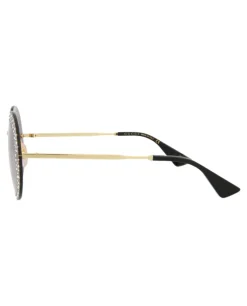 Round-Frame Metal Sunglasses - GG0899S-30010510-001-Gucci Discount