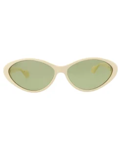 Round-Frame Recycled Acetate Sunglasses - GG1377S-30014359-001-Gucci Hot