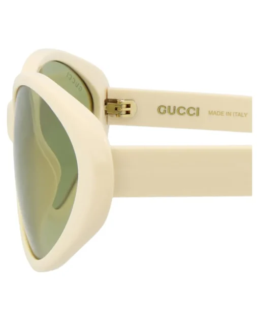 Round-Frame Recycled Acetate Sunglasses - GG1377S-30014359-001-Gucci Hot