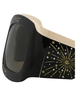 Shield-Frame Acetate Sunglasses - GG1093S-30012829-001-Gucci Sale