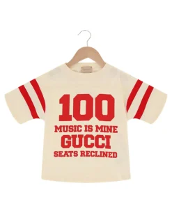 Short Sleeve Graphic Print T-Shirt-Gucci Clearance