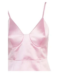 Silk Duchesse Midi Sleeveless Dress-Gucci Outlet