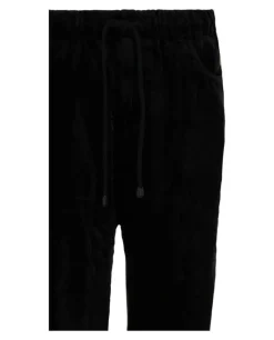 Web Striped Velvet Jogger Pants-Gucci Fashion