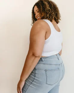 Classic Wide Strap Tank Halftee-HALFTEE Layering Fashions Fashion