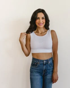 Classic Wide Strap Tank Halftee-HALFTEE Layering Fashions Fashion