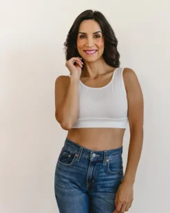 Classic Wide Strap Tank Halftee-HALFTEE Layering Fashions Fashion