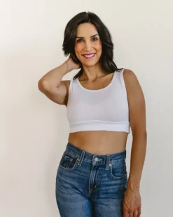 Classic Wide Strap Tank Halftee-HALFTEE Layering Fashions Fashion