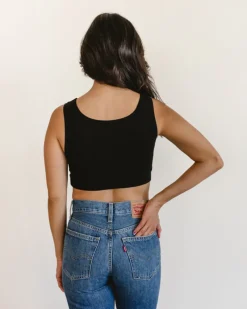 Classic Wide Strap Tank Halftee-HALFTEE Layering Fashions Fashion