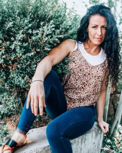 Crew Neck Tank Halftee-HALFTEE Layering Fashions Sale