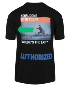 A.F. Authorized Oversized T-Shirt-Heron Preston Outlet