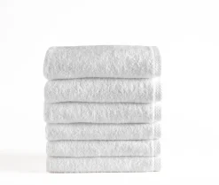 Hospitality Turkish Cotton Hand Towels - 6 Pieces-Classic Turkish Towels Online