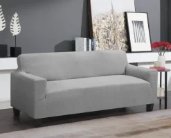 J&V Textiles Super Stretch Couch Slip Cover - Sofa, Love Seat and Chair Sizes-Ju0026V Textiles Outlet
