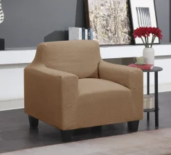 J&V Textiles Super Stretch Couch Slip Cover - Sofa, Love Seat and Chair Sizes-Ju0026V Textiles Outlet