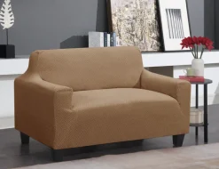 J&V Textiles Super Stretch Couch Slip Cover - Sofa, Love Seat and Chair Sizes-Ju0026V Textiles Outlet