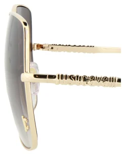 Aviator-Frame Metal Sunglasses-Just Cavalli Fashion