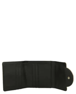 Logo Plaque Compact Wallet-Just Cavalli New