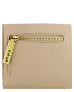 Logo Plaque Compact Wallet-Just Cavalli New