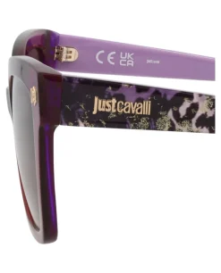 Square-Frame Acetate Sunglasses-Just Cavalli Discount