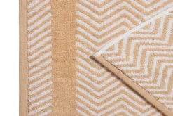 6 Piece Chevron Jacquard Towel Set with Lets Dry-Kathy Ireland Discount